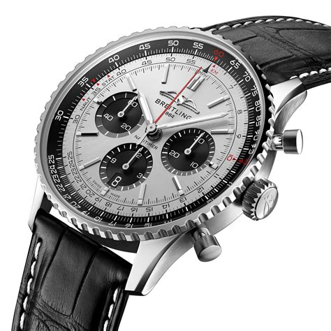 breitling silver strap